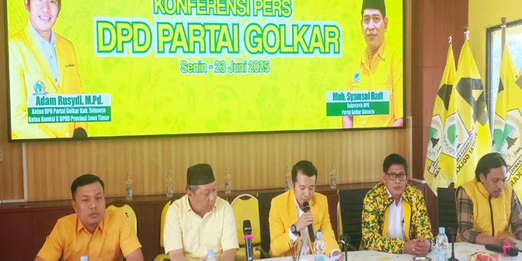 Bupati Subandi dan Wabup Mimik Terlibat Seteru Sikap Golkar Sidoarjo
