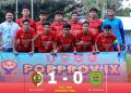 Tim Sepak Bola Putra Mojokerto Lolos Semifinal Porprov Jatim IX 2025 setelah Menang Tipis 1-0