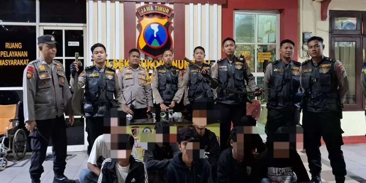 Tawuran di Simo Gunung Barat, 8 Pemuda Surabaya Ditangkap