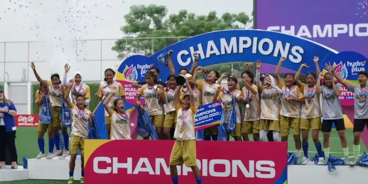 Juara Piala Pertiwi U14 dan U16 2025 oleh All Stars Bandung HYDROPLUS