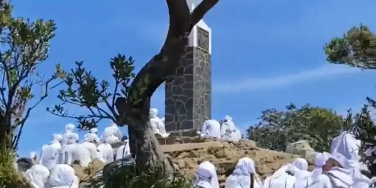 Perhutani BKPH Lawu Selatan Sebut Rombongan Baju Putih Dari NU Purwodadi