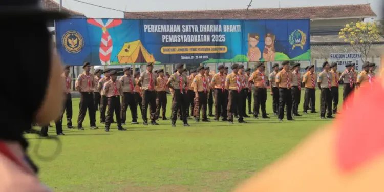 Warga Binaan Lapas Bojonegoro Ikut Perkemahan Pramuka Pemasyarakatan 2025 di Surabaya