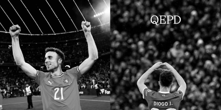 Kepergian Diogo Jota Mengguncang Sepak Bola, Termasuk Cristiano Ronaldo dan Lionel Messi