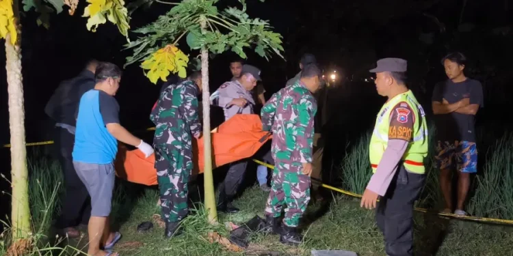Lansia di Magetan Meninggal di Sawah Dekat Kanal Karangrejo