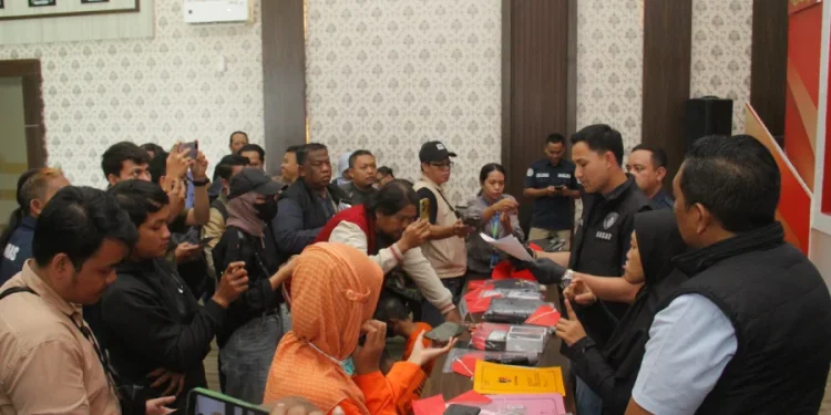 Dua Pencuri Ponsel Ditangkap Polres Kediri Kota di Dua Lokasi Berbeda