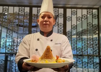 Menu Nasi Merah Putih Hadir Sambut Hari Kemerdekaan di Santika Premiere Gubeng