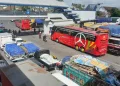 Desak Solusi Pemerintah, PO Bus dan Ekspedisi Alami Kerugian Karena Kemacetan di Pelabuhan Ketapang
