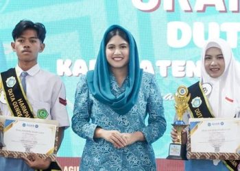 Hanum dan Dimas Jadi Duta Genre Lamongan 2025