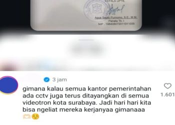 Viral di Medsos, DPRD Surabaya Minta Tinjau Ulang Kebijakan Wajib CCTV Perusahaan