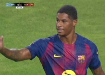 Marcus Rashford Akhirnya Cetak Gol untuk Barcelona