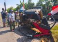 Pickup Sound System Karnaval Tertabrak Kereta di Pasuruan