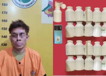 Gerebek Pengedar 25 Ribu Butir Pil Ilegal di Wonosari oleh Polres Bondowoso