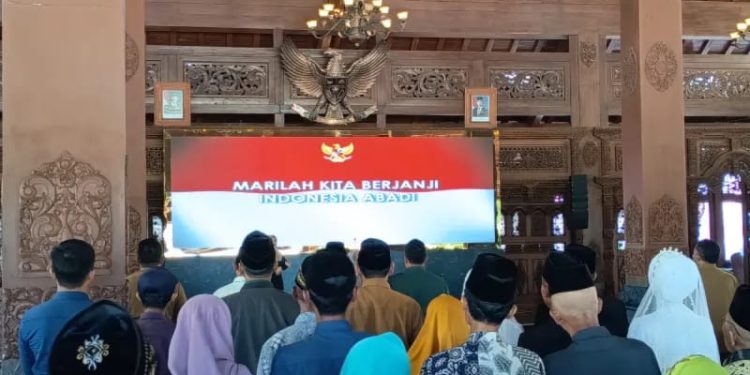 Indonesia Raya 3 Stanza Harus Dikumandangkan dalam Acara Resmi di Ponorogo