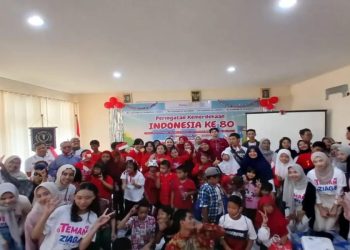 Perayaan HUT RI Bersama Rotary Club Surabaya dan Yayasan Kanker Indonesia