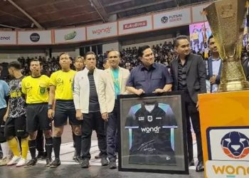 Erick Thohir Dukung Pembinaan Atlet Muda dan Kepemimpinan Pelajar di Final Futsal Surabaya