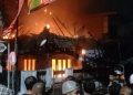 Pemilik Warung Kelalaian Matikan Kompor Akibatkan Tiga Bangunan Terbakar di Jombang