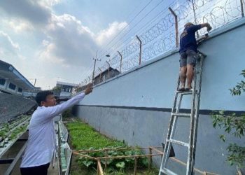 Keamanan Lapas Mojokerto Ditingkatkan, CCTV Area Bimbingan Kerja Lebih Canggih