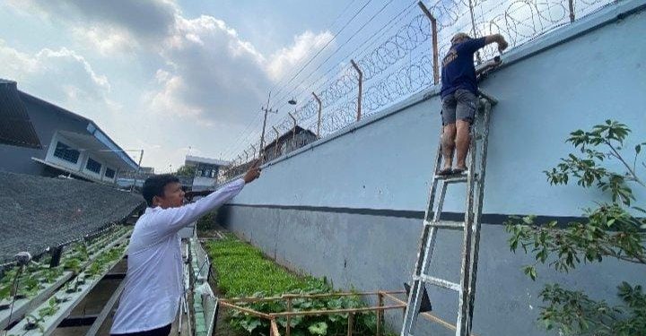 Keamanan Lapas Mojokerto Ditingkatkan, CCTV Area Bimbingan Kerja Lebih Canggih