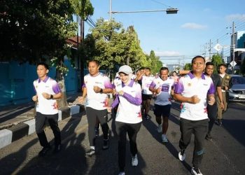 Kota Kediri Gelar Color Run Rayakan Hari Jadi ke-1.146 dengan Semangat Kebersamaan