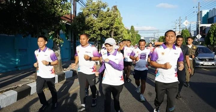 Kota Kediri Gelar Color Run Rayakan Hari Jadi ke-1.146 dengan Semangat Kebersamaan