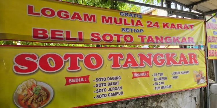Soto Tangkar di Surabaya Bawa Pulang Emas 24 Karat Cuma di Sini