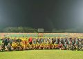 Kejari Bojonegoro Menang 2-1 atas Jurnalis FC di Laga Persahabatan HUT Kejaksaan ke-80