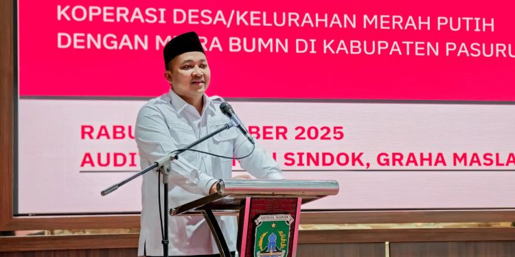 Koperasi Merah Putih Pasuruan Kerjasama dengan BUMN, Mas Rusdi Dorong Kopdes Penyalur Bahan Pokok
