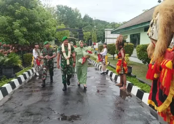 Letkol Arh Farauk Saputra Resmi Memimpin Kodim 0802
