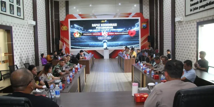 Pengamanan Ketat Jelang Laga Persik vs PSM Makassar, 6000 Tiket Tersedia di Polres Kediri Kota