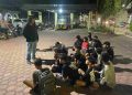 Polisi Gerebek Balap Liar di Tulungagung, 13 Motor Ditahan Malam Hari