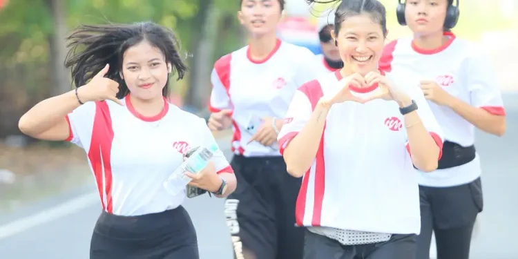 Kampanye Nasional Cantik dari Hati Lewat Fun Run di Bojonegoro
