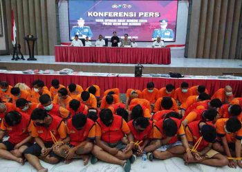 Polda Jatim Ungkap 1443 Kasus dengan 1135 Pelaku Ditangkap