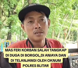 Pria Blitar Mengaku Korban Salah Tangkap, Polisi Menyangkal Kebenarannya