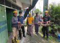 Dua Biawak Raksasa Terjatuh dari Plafon Kamar Mandi di Magetan