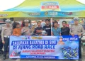 Polres Pamekasan Gunakan Jatim Racing Series untuk Sosialisasi Tertib Lalu Lintas