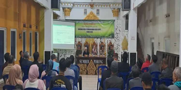 Musrenbangdes Sumberporong Lawang Malang RKP Desa Tahun 2026