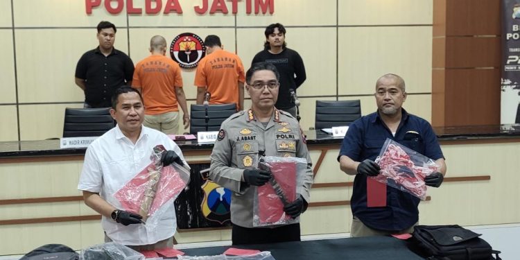 Tangkap Perampok Spesialis Minimarket oleh Polda Jatim