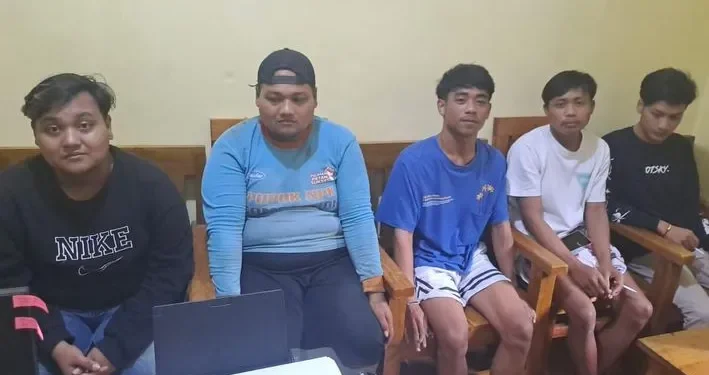 5 Pemuda Banyuwangi Ditangkap Usai Keroyok 6 Anak di Bawah Umur