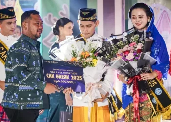 Arsya dan Nadia Jadi Cak-Yuk Gresik 2025