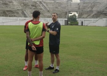 Latihan Perdana Persik Kediri di GDJ Dipimpin Marcos Reina dengan Ritme Baru Macan Putih