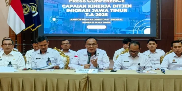 Capaian Kinerja Imigrasi Jawa Timur 2025 Peringkat Dua Nasional Setelah DKI Jakarta