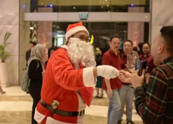 Rumah Gingerbread Menjadi Ikon Natal di Surabaya