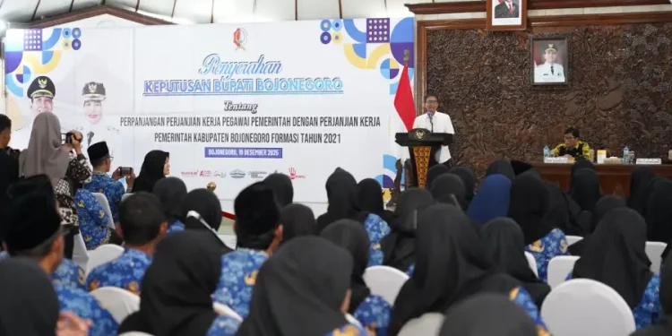 Perpanjangan Kontrak 385 PPPK, Bupati Bojonegoro Fokus pada Kinerja dan Adaptasi Digital