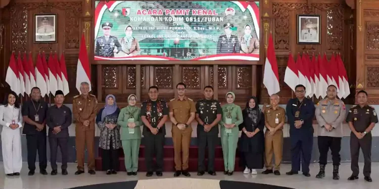 Dandim 0811 Tuban Digantikan Letkol Inf Galih Sakti Pramudyo Sebagai Pejabat Baru