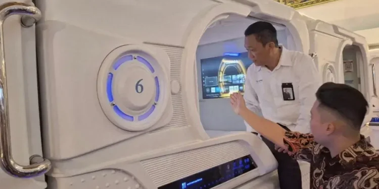 Tab Capsule Kini Ada di Bandara Juanda, Menyediakan Istirahat Nyaman Rp50 Ribu Per Jam