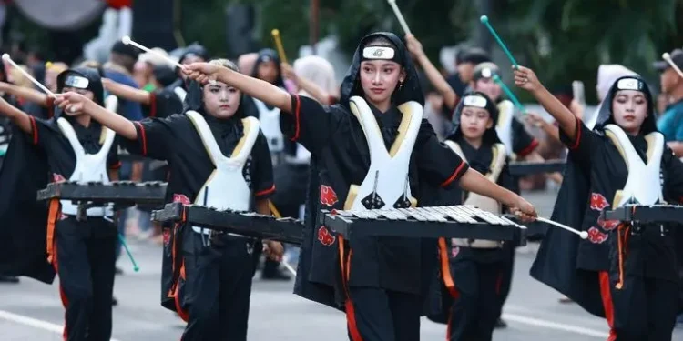 32 Tim Drumband Unjuk Kebolehan di Kejurkab Banyuwangi 2026