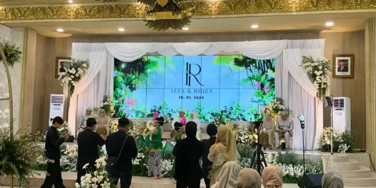 Ketua Partai Gelora Jember Adakan Ngunduh Mantu di Pendapa Wahyawibawagraha Gratis